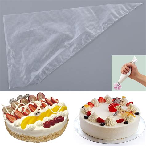 Icing Bag Patisserie 100pcs Disposable Cream Piping Bag Cake Pastry Cupcake Decorating Bags