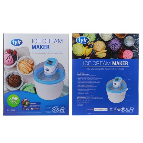 Tylr Electric Ice Cream Maker Tyl Su568
