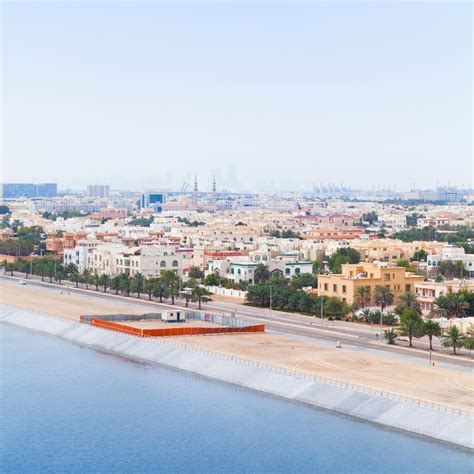 Abu Dhabi Bird Eye View Stock Image Image Of Landscape 161675441