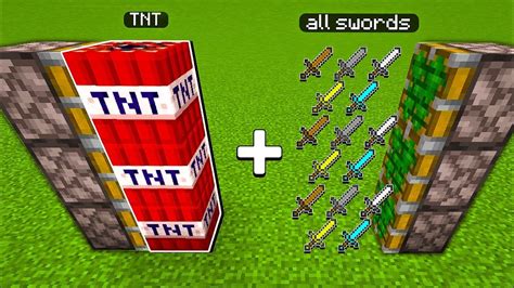 All Swords Tnt Minecraft Meme Youtube
