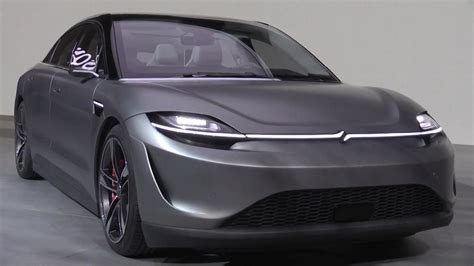 Usa Sony Unveils Surprise New Electric Concept Car At Ces 2020 Video