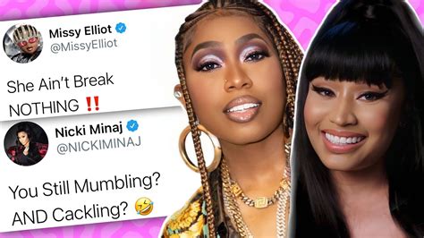 missy elliot “hates” nicki minaj after she broke her record youtube