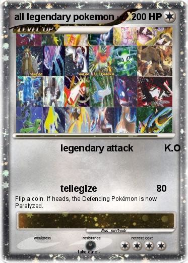 Start studying legendary pokemon (alphabetical order). Pokémon all legendary pokemon 8 8 - legendary attack K.O ...