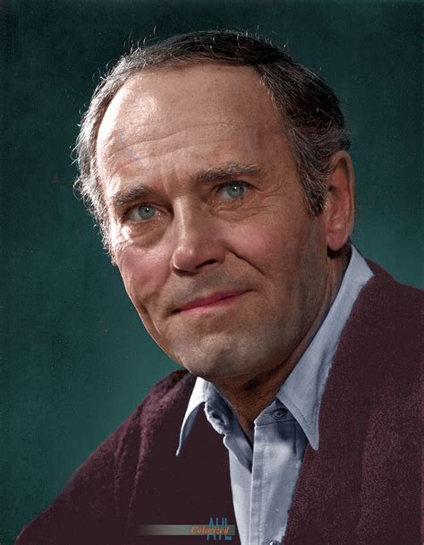 Henry Fonda (1905-1982) colorized by Alex Y. Lim from a portrait photo