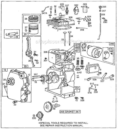 Older Briggs And Stratton Engine Parts Diagram Reviewmotors Co