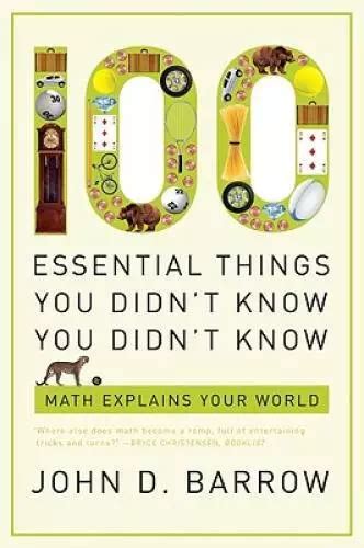 100 Essential Things You Didnt Know You Didnt Know Math Explains You Good 380 Picclick