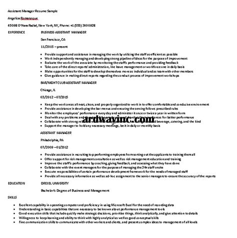 Relevant Work Experience Resume Examples Resume Ideas