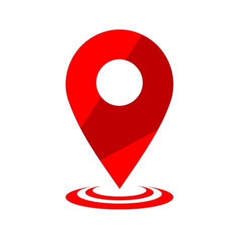 Gps Icon Vector Logo Design Map Pointer Icon Pin Location Symbol