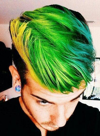 Neon Green Hair On Tumblr