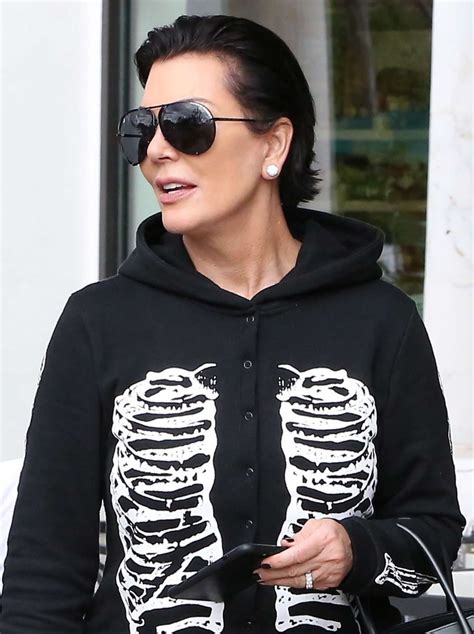 Kris Jenner Wearing A Skeleton Costume For Halloween 18 Gotceleb