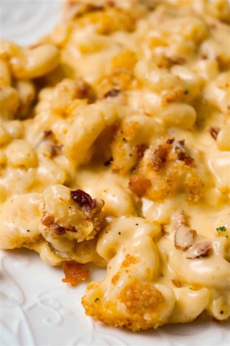 Mac And Cheese With Bacon This Is Not Diet Food Best Mac N Cheese