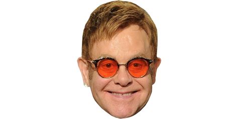 Elton John Square Glasses Big Head Ubicaciondepersonascdmxgobmx