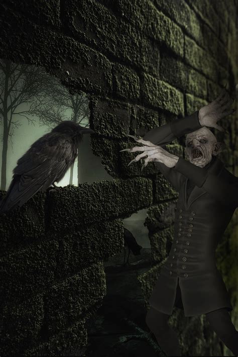 Download Fantasy Raven Ghost Royalty Free Stock Illustration Image