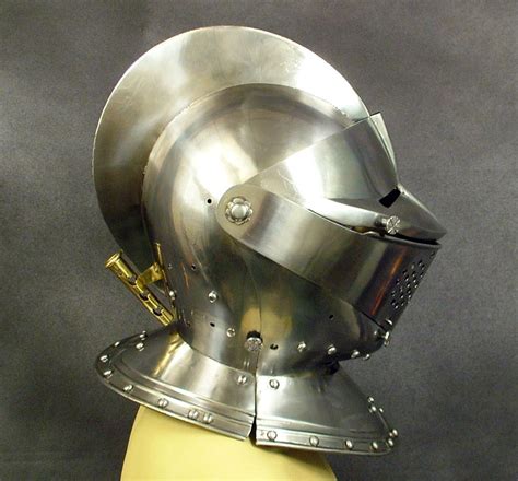 Knights Close Battle And Jousting Helmet Circa 1350 1500 Quality