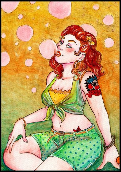 Bubble Gum Girl By Lumosita On Deviantart