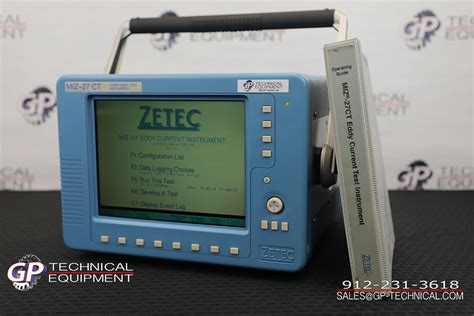 Zetec Miz 27 Ct Eddy Current Instrument Gp Technical