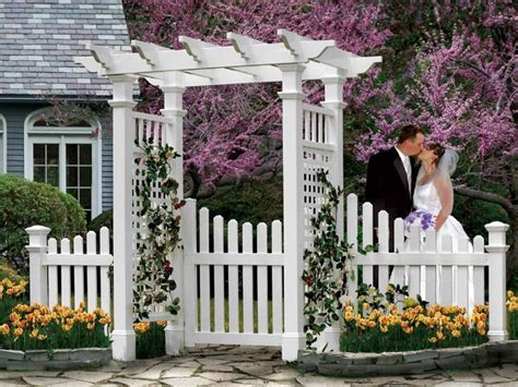 Arbor, trellis, wrought iron insert, gate, crawling plants and flowers. Pin by Tracy Bemis on Landscaping | Garden gates and ...