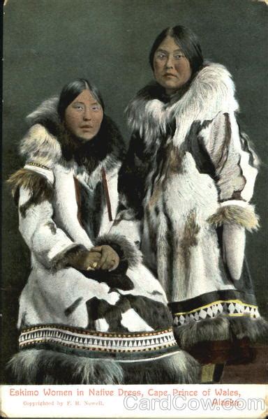 Eskimo Women In Native Dress Wales Ak