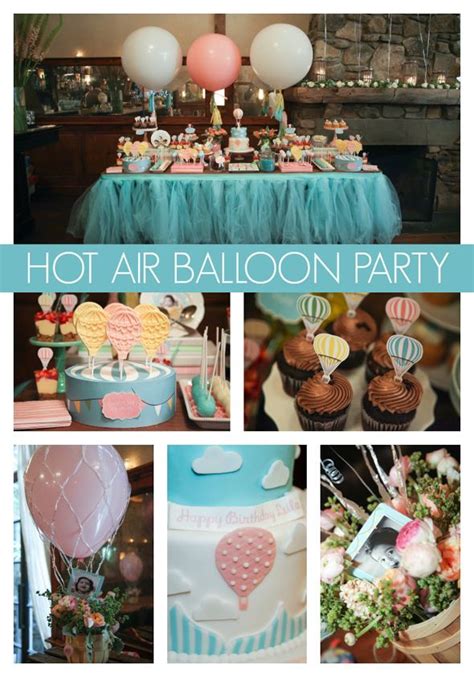 32 Best Images About Hot Air Balloon Party Ideas On