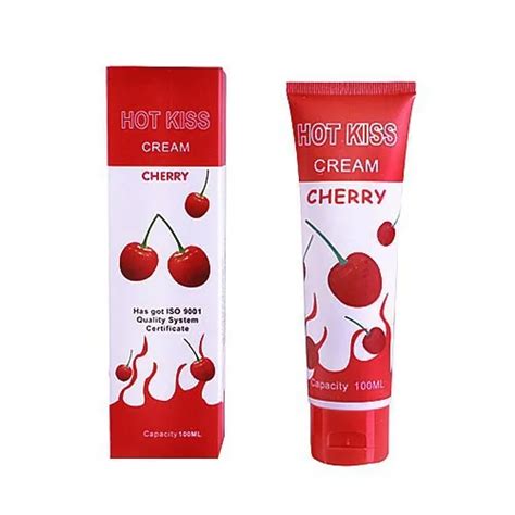 Free Shipping Hot Kiss Cherry Cream 100ml Edible Lubricant Personal Lubricant Suit For Oral