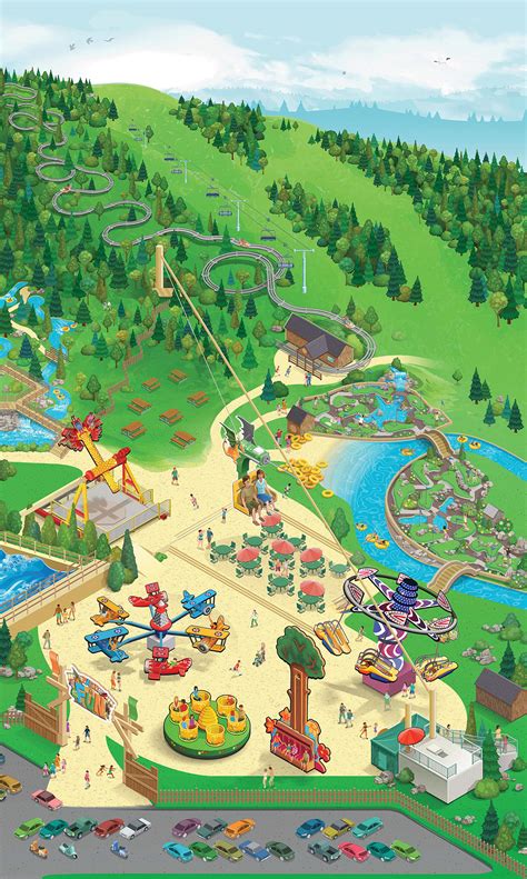 Site Map - Amusement Park 