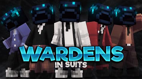 Wardens In Suits By 5 Frame Studios Minecraft Skin Pack Minecraft