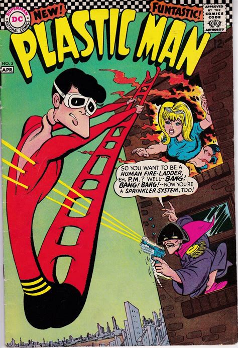 Plastic Man 3 1966 1st Series May 1967 Dc Comics Grade Etsy