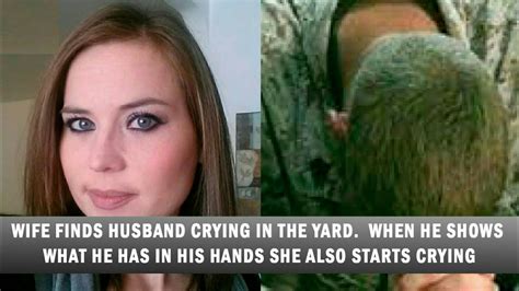 Wife Finds Husband Crying In The Yard When He Shows What He Has In His Hands She Also Starts