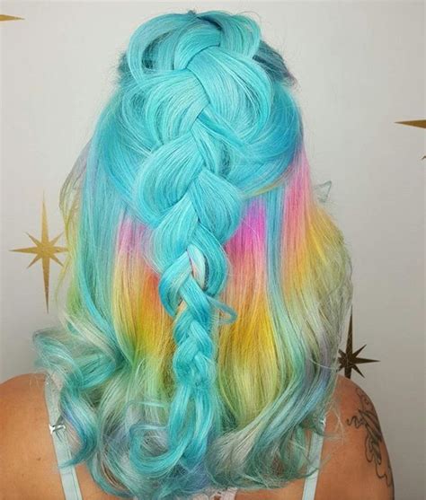 Pin By Em On Hair Mermaid Hair Rainbow Hair Pinterest Hair