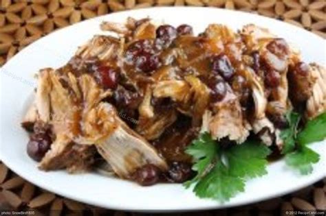 This slow cooker bacon garlic pork loin is 5 ingredients (not counting salt and pepper). Crockpot Cranberry Pork Roast Recipe