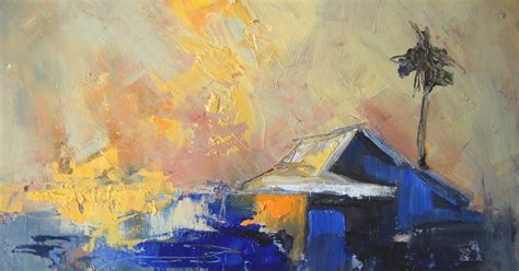Carol Schiff Daily Painting Studio Abstract Landscape Daily Painting