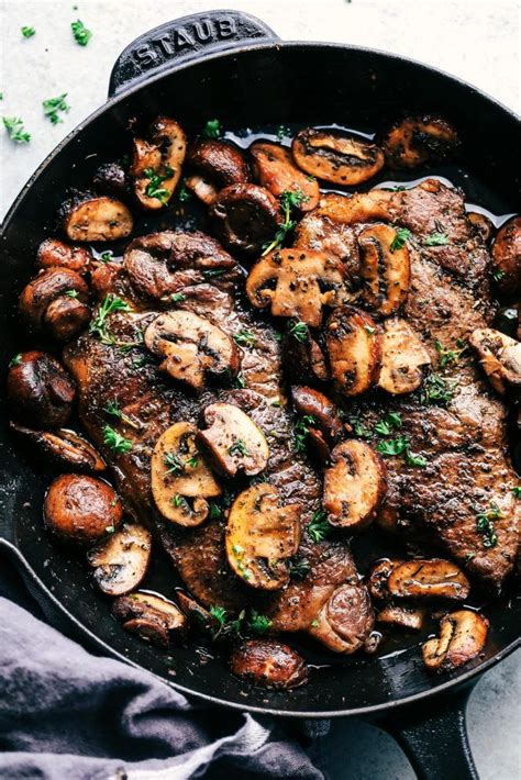 Mix with a fork to combine thoroughly. Garlic Butter Herb Steak and Mushrooms is a perfectly ...