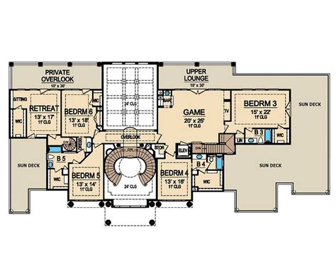 Luxury Estate Floor Plans Small Modern Apartment