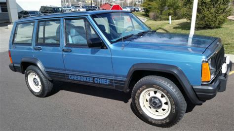 1987 Jeep Cherokee Chief Sport Utility Original 3480 miles ...