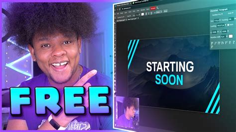 Make TWITCH Overlays For FREE Without Photoshop Tutorial YouTube