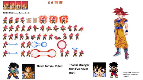 Goku Ultimate Lsw Sprite Sheet Saiyan Saga By Nokamimito On Deviantart