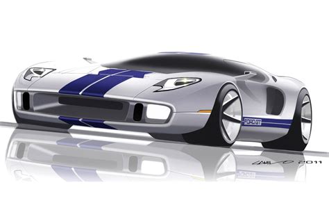 Ford Gt Concept Ford Gt Ford Mustang Car Future Ford