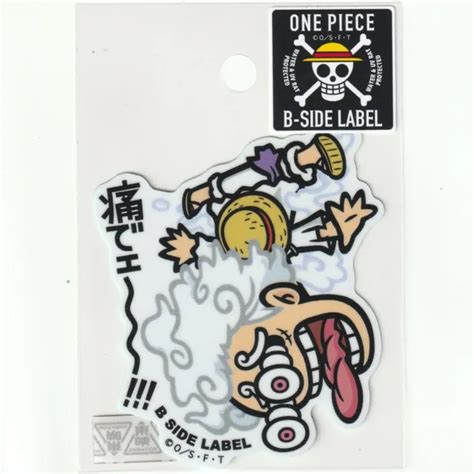 One Piece X B Side Label Sticker Luffy Gear 5 C Nika Waterproof Japanese Anime 9 98 Picclick