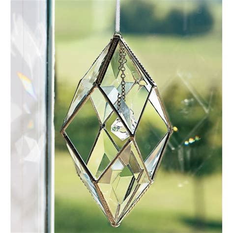 Prism Suncatcher Stained Glass Bevels Stained Glass Diy Stained