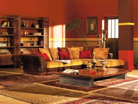 Cozy And Warm With Indian Themed Living Room Decor Living Room Colors