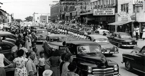 Item 197 - Presque Isle Parade - Vintage Maine Images