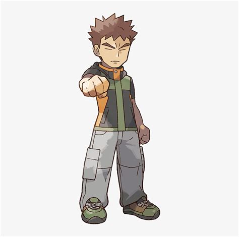 Brock Pokemon Lets Go Free Transparent Png Download Pngkey