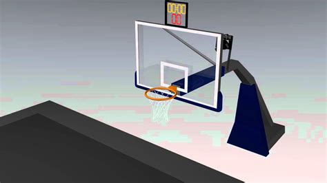 Nba Basketball Hoop In Blender 26 Youtube