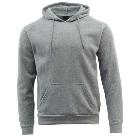 Adult Men's Unisex Basic Plain Hoodie Jumper Pullover Sweater Sweatshirt XS-5XL | eBay