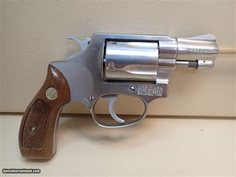 Smith And Wesson Model 60 38 Special 2 Barrel Stainless Steel J Frame