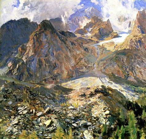 Val Daosta Also Known As The Moraine John Singer Sargent Circa