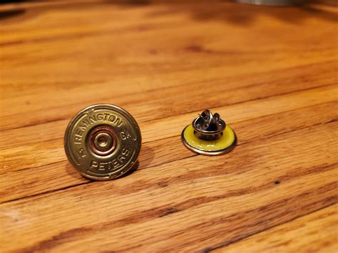 12 Guage Shotgun Shell Pins Vest Pins Hat Pins Lapel Pins Tie Tack