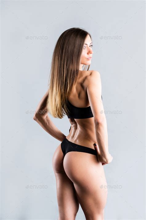 Fitness Woman With Perfect Body Posing In Studio Stock Photo By MediaGroupBestForYou