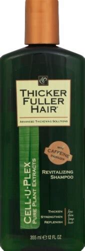 Cell U Plex Thicker Fuller Hair Revitalizing Shampoo 12 Fl Oz Kroger