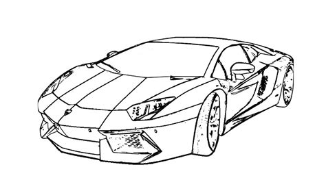 Kolorowanka Lamborghini Galardo Do Druku I Online